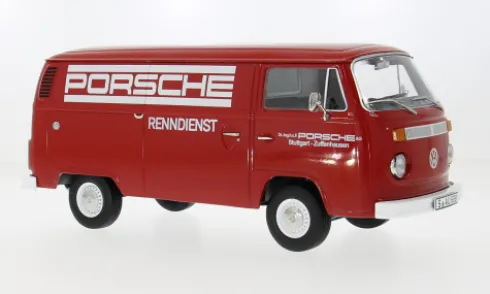 VW T2b Bus, 1972, Porsche Renndienst, 1:18, KK Scale