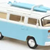 VW T2b Camper Van, hellblau, 1973, 1:43, Norev