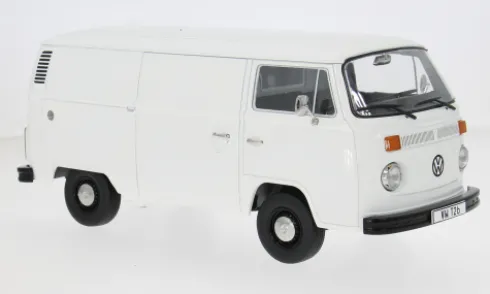 VW T2b Delivery Van, weiss, 1972, 1:18, KK Scale