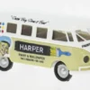 VW T1b Kombi, 1960, Harper Paint, 1:87, Brekina