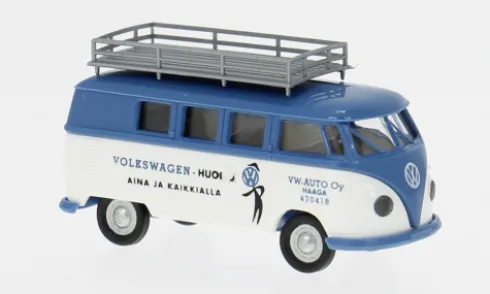 VW T1b Kombi, 1960, VW Auto oy Haaga, 1:87, Brekina
