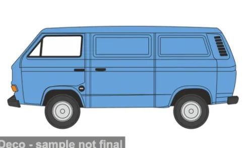 VW T25, blau, 1:76, Oxford