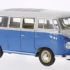VW T1 Bus, blau/weiss, 1963, 1:24, Welly