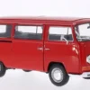 VW T2 Bus, rot, 1972, 1:24, Welly