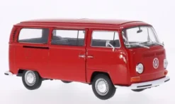 VW T2 Bus, rot, 1972, 1:24, Welly