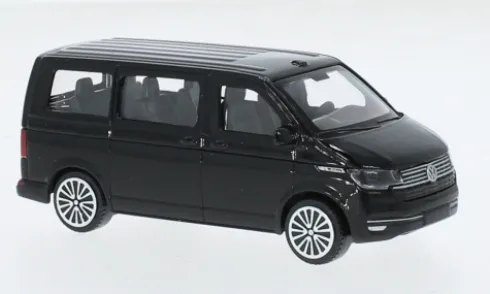 VW T6.1 Bus, schwarz, 2020, 1:43, Bburago