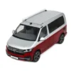 VW T6.1 California Ocean, silber/rot, 2021, 1:18, Ottomobile