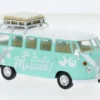 VW T1 Camper, türkis/Dekor, Just Married, 1:43, Corgi