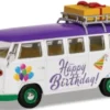 VW T1 Camper, weiss/Dekor, Happy Birthday, 1:43, Corgi