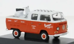 VW T2 Doppelkabine, Vintage Scooter Parts, 1:43, Schuco