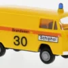 VW T2 Kasten, 1973, Brandweer Schipol, 1:87, Brekina
