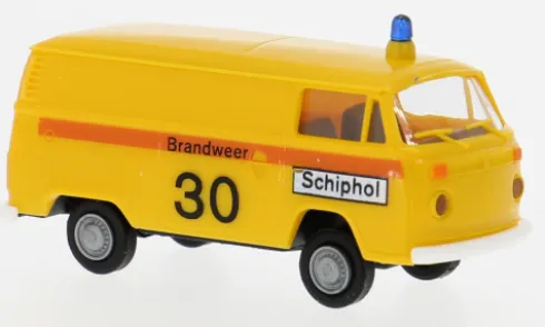 VW T2 Kasten, 1973, Brandweer Schipol, 1:87, Brekina