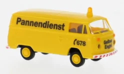 VW T2 Kasten, 1973, Gelber Engel, 1:87, Brekina