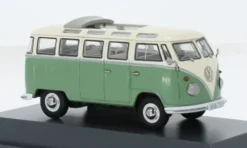 VW T1 Samba, grün/hellbeige, 1:43, Schuco