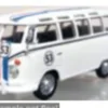 VW T1 Samba, 1950, Herby 53, 1:43, Cararama