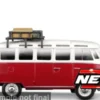 VW T1 Samba, rot/weiss, 1:24, Maisto