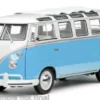 VW T1 Samba, weiss/hellblau, 1962, 1:12, Sun Star