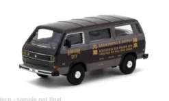 VW T3, schwarz, GRS X TARMAC, 1:64, Tarmac Works