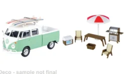 VW T1 (Typ 2), hellgrün/weiss, 1:24, Motormax