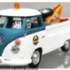 VW T1, weiss/blau, 1:43, Cararama