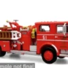 Ward LaFrance Ambassador Fire Engine, LACOFD - Los Angeles County Of Fire Department - Engine 51, 1:87, Iconic Replicas