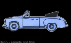 Wartburg 311 Cabriolet, hellblau, 1959, 1:87, Brekina