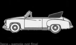 Wartburg 311 Cabriolet, weiss, 1959, 1:87, Brekina