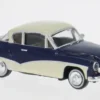 Wartburg 311 Coupe, dunkelblau/hellbeige, 1959, 1:87, Brekina