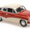 Wartburg 311 Coupe, rot/weiss, 1958, 1:43, Maxichamps
