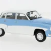 Wartburg 312, hellblau/weiss, 1965, 1:24, WhiteBox