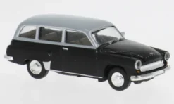 Wartburg 311 Kombi, schwarz/grau, 1959, 1:87, Brekina
