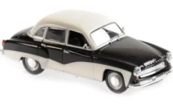 Wartburg 311, schwarz/weiss, 1959, 1:43, Maxichamps