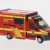 Wietmarscher Ambulanzfahrzeuge Design RTW, 2018, BF Weimar, 1:87, Rietze