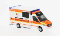 Wietmarscher Ambulanzfahrzeuge Design RTW, 2018, Katastrophenschutz DRK Altenkirchen Hamm, 1:87, Rietze