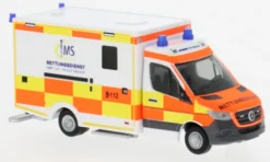 Wietmarscher Ambulanzfahrzeuge RTW, IMS Rettunsdienst, 1:87, Rietze