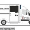 Wietmarscher Ambulanzfahrzeug - Design RTW, 2018, Katastrophenschutz Koblenz, 1:87, Rietze