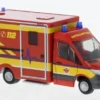 Wietmarscher Ambulanzfahrzeuge RTW, 2018, Feuerwehr Delmenhorst, 1:87, Rietze