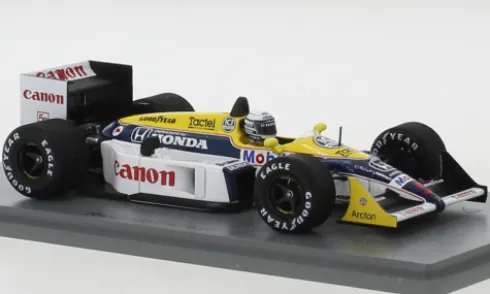 Williams FW11B, Formel 1, GP Australien, 1987, Canon, #5, R.Patrese, 1:43, Spark