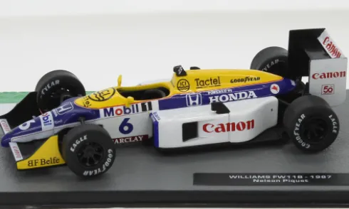 Williams FW11B, Formel 1, 1987, #6, N.Piquet, 1:43, SpecialC.-79