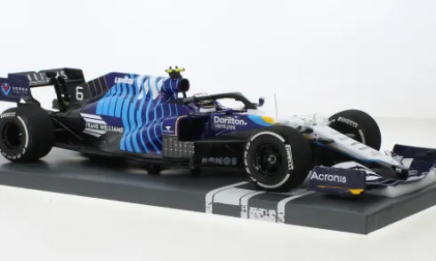 Williams FW43B Mercedes, Formel 1, GP Saudi Arabien, 2021, Williams Racing, #6, N.Latifi, 1:18, Minichamps