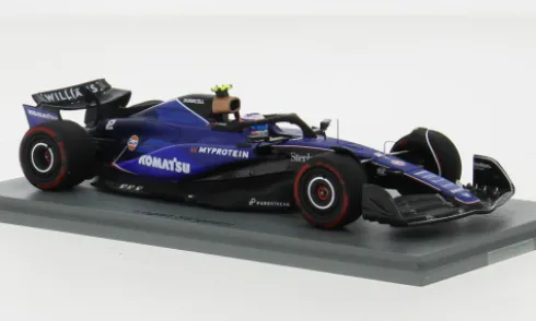 Williams FW46, Formel 1, GP Bahrain, 2024, Williams Racing, #2, L.Sargeant, 1:43, Spark