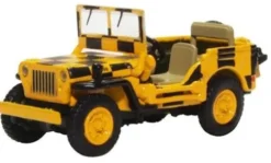 Willys MB, schwarz/gelb, RAAF, 1:76, Oxford