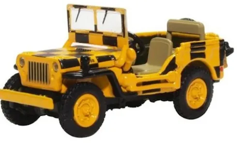 Willys MB, schwarz/gelb, RAAF, 1:76, Oxford