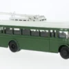 YaTB 1 Trolleybus, dunkelgrün/weiss, 1:43, SpecialC.-134