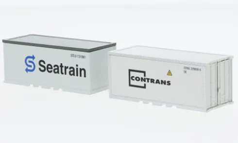 Zubehörpackung 20' Container, 1:87, Wiking