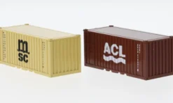 Zubehörpackung 20' Container, 1965, 1:87, Wiking